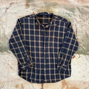 Vintage essential plaid button up flannel